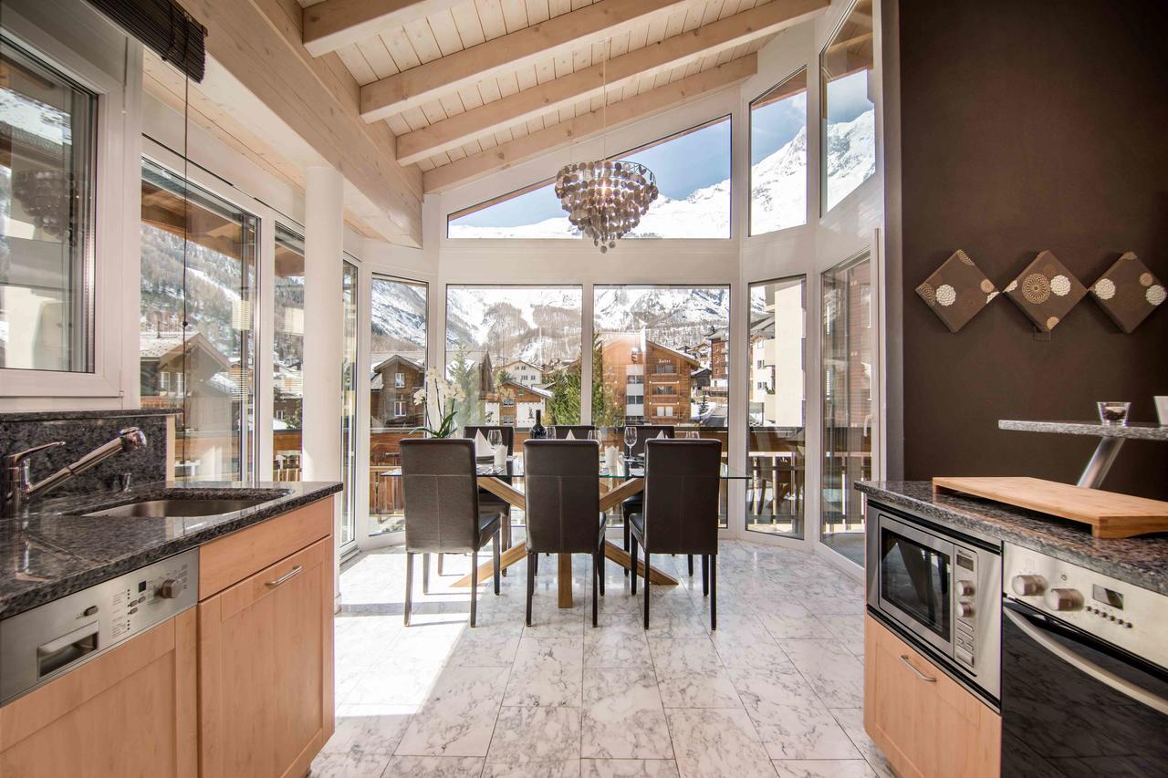 Chalet Sunshine Saas Fee Εξωτερικό φωτογραφία